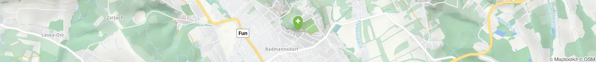 Kartendarstellung des Standorts für Steirer Apotheke in 8160 Weiz